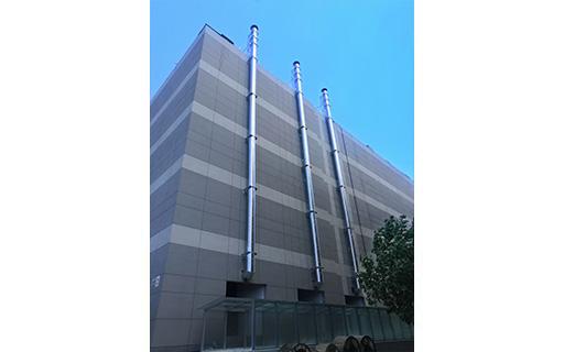 北京光环新网亦庄太和桥柴发机房烟囱